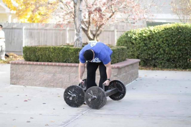 Farmer walk: Partenza