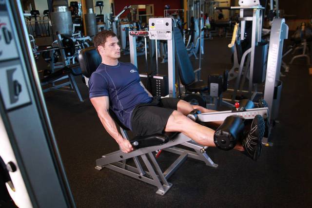 Leg extension: Finish