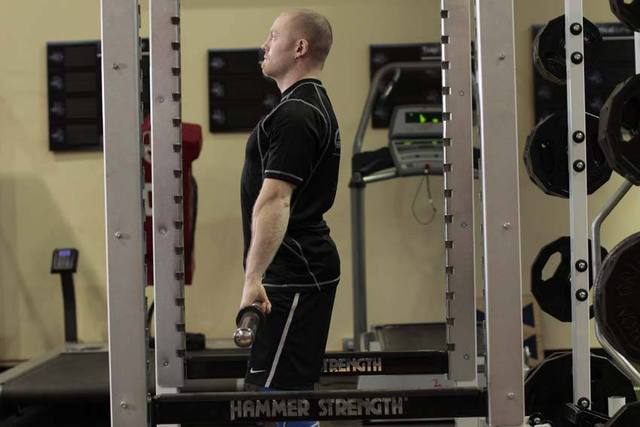 Rack pull: Finish