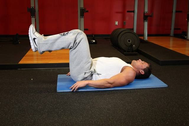 Reverse crunch: Start
