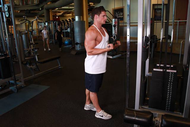 Pushdown presa supina: Partenza
