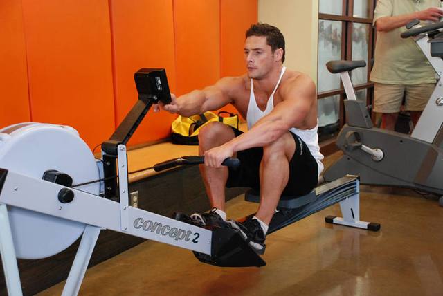 Rowing intervals: Start